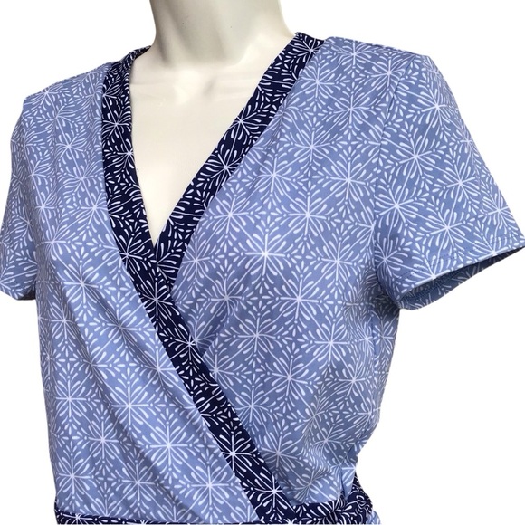 Cabana Life West Indies Short Sleeve Wrap Romper UPF 50 Resortwear Size … - Picture 10 of 14